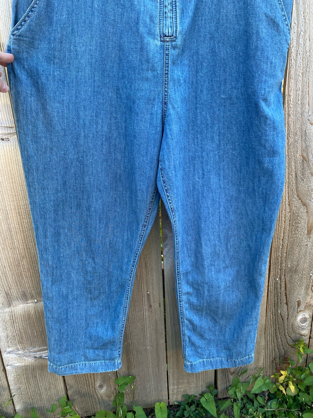 Free People Chambray Overalls - Picture 9 of 12